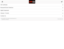 Tablet Screenshot of huntersheart.com